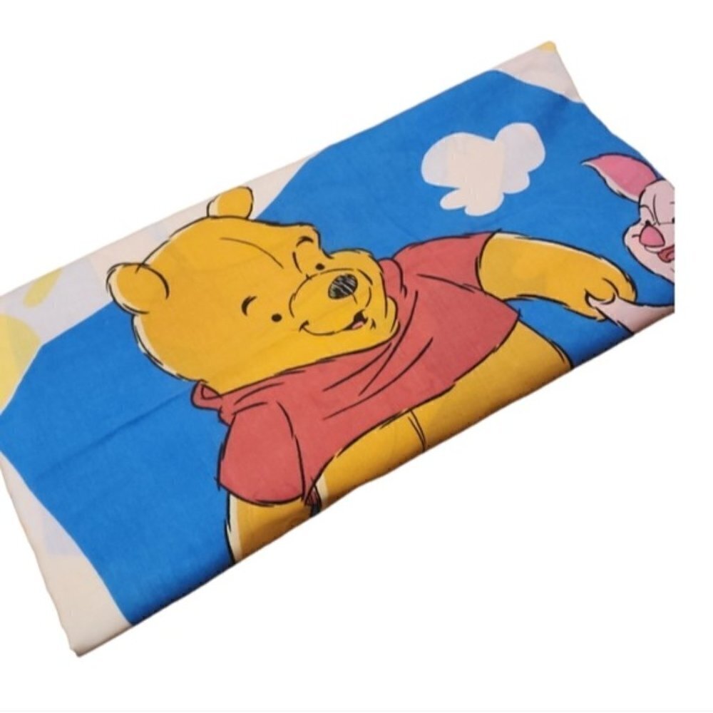 Disney Winnie the Pooh and Piglet flat sheet fabric for craft